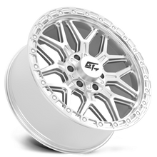 Load image into Gallery viewer, GT3118178512256 - GT Offroad Revolt 17X8.5 5X127 / 5X139.7 ET 25mm Hyper Silver Machined Face - GT Offroad Wheels Canada