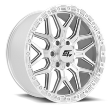 Load image into Gallery viewer, GT31181709160129 - GT Offroad Revolt 17X9 6X135 / 6X139.7 ET -12mm Hyper Silver Machined Face - GT Offroad Wheels Canada