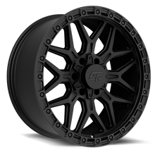 Load image into Gallery viewer, GT31021809160129 - GT Offroad Revolt 18X9 6X135 / 6X139.7 ET -12mm Matte Black - GT Offroad Wheels Canada