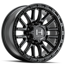 Load image into Gallery viewer, H135-2090655045A - Hostile Ridgecrest 20X9 6X139.7 -12mm Asphalt Wheel - Hostile Wheels Canada