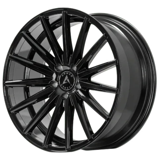 B151-1985-15-115 - Armed Street Rival 19X8.5 5X109 ET 32mm Gloss Black - Armed Street Wheels Canada
