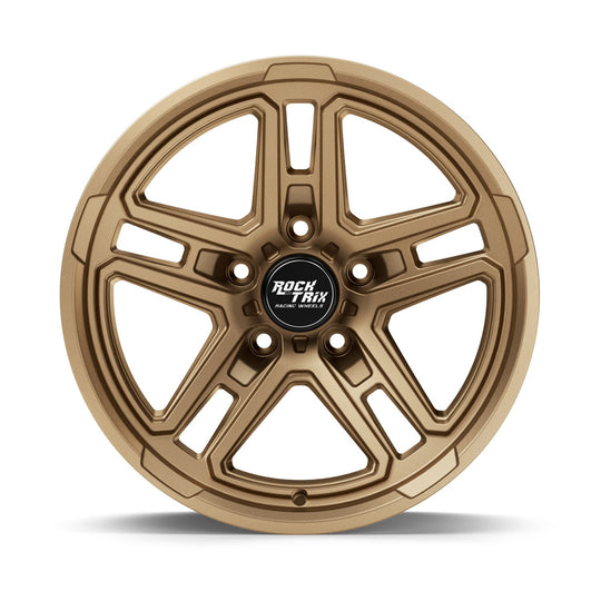 V10125 - Rocktrix RT108 17X9 5X127 -12mm Bronze - Rocktrix Wheels Canada