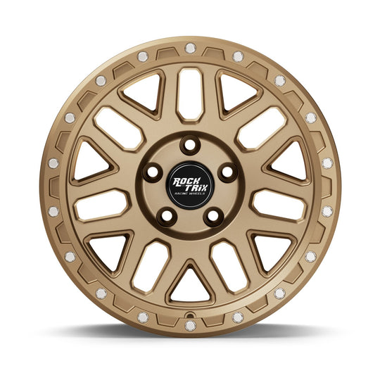 V10131 - Rocktrix RT110 17X9 5X127 -12mm Bronze - Rocktrix Wheels Canada