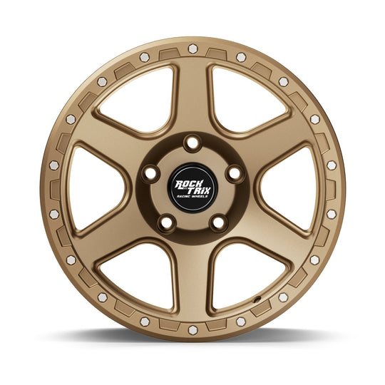 V10149 - Rocktrix RT112 17X9 5X127 12mm Bronze - Rocktrix Wheels Canada