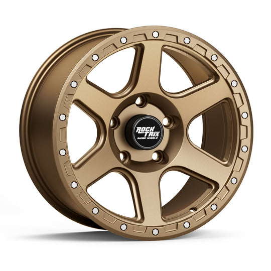 V10151 - Rocktrix RT112 17X9 6X139.7 -12mm Bronze - Rocktrix Wheels Canada