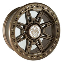 Load image into Gallery viewer, B817157043043 - Anthem Rogue Beadlock UTV 15X7 4X136 13mm Bronze - Anthem Wheels Canada