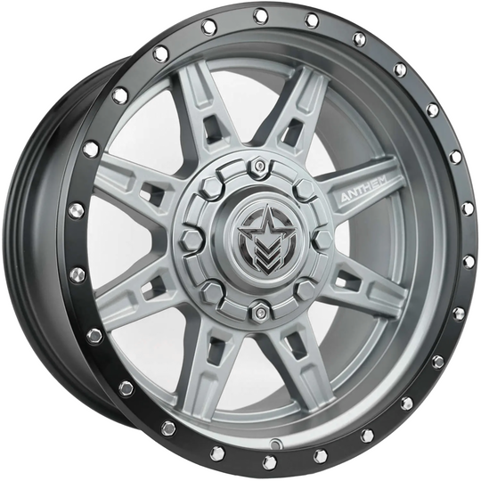 A818201057045D - Anthem Rogue 20X10 5X120.65 -18mm Titanium Gray - Anthem Wheels Canada