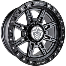 Load image into Gallery viewer, U814147045043 - Anthem Rogue UTV 14X7 4X156 13mm Satin Black - Anthem Wheels Canada