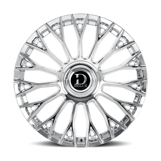 ROMA-2210537C - Dolce Luxury Roma 22X10.5 5X112 / 5X108 ET 40mm Chrome - Dolce Luxury Wheels Canada