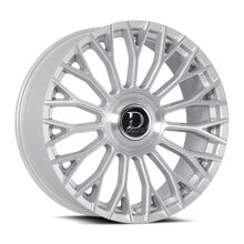 Load image into Gallery viewer, ROMA-241036GSBF25 - Dolce Luxury Roma 24X10 6X135 / 6X139.7 ET 25mm Gloss Sliver Brush Face - Dolce Luxury Wheels Canada