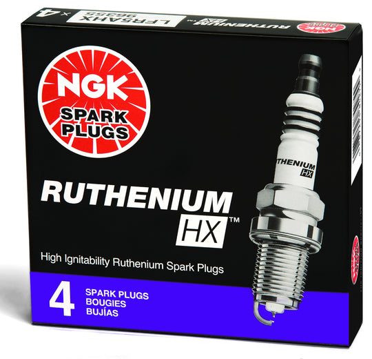 97100 NGK Ruthenium HX High Ignitability Spark Plug - Pack of 1 NGK Canada