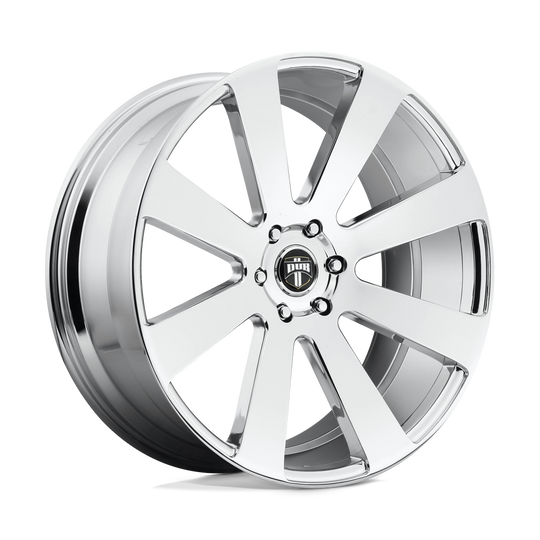 S131229577+30 - DUB S131 8-BALL 22X9.5 6X139.7  30mm Chrome Plated - DUB Wheels Canada