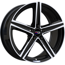 Load image into Gallery viewer, S1880J4064GBP - Euro Design Spa 18X8 5X120 ET 40mm Gloss Black Polished - Euro Design Wheels Canada
