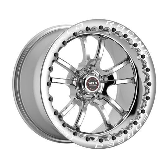 70MP7110W58F - Weld Racing S70 Beadlock 17X11 5X115 ET -5mm Polished Center - Polished Shell - Weld Racing Wheels Canada