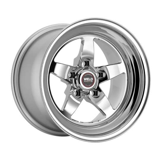 71LP-507B45A - Weld Racing S71 15X7 5X120.65 ET 13mm Polished Center - Polished Shell - Weld Racing Wheels Canada