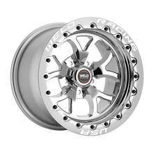 Load image into Gallery viewer, 76LP510B75F - Weld Racing S76 Beadlock 15X10 5X120.65 ET 51mm Polished Center - Polished Shell - Weld Racing Wheels Canada
