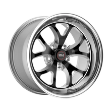 Load image into Gallery viewer, 76HB8050J21A - Weld Racing S76 18X5 5X112 ET -23mm Black Center - Polished Shell - Weld Racing Wheels Canada
