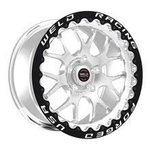 Load image into Gallery viewer, 77HP7110W62G - Weld Racing S77 Beadlock 17X11 5X115 ET 5mm Polished Center - Polished Shell - Weld Racing Wheels Canada