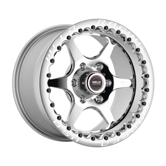79LP7100E62G - Weld Racing S79 HD Beadlock 17X10 6X139.7 ET 18mm Polished Center - Polished Shell - Weld Racing Wheels Canada