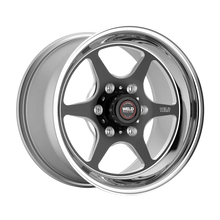Load image into Gallery viewer, 79LB7070E42A - Weld Racing S79 HD 17X7 6X139.7 ET 5mm Black Center - Polished Shell - Weld Racing Wheels Canada