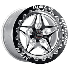 Charger l'image dans la galerie, 81MB511W65F - Weld Racing S81 Beadlock 15X11 5X115 ET 13mm Black Center - Polished Shell - Weld Racing Wheels Canada