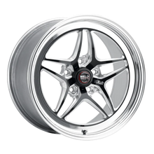 Load image into Gallery viewer, 81HB8095B51A - Weld Racing S81 18X9.5 5X120.65 ET -4mm Black Center - Polished Shell - Weld Racing Wheels Canada