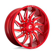Load image into Gallery viewer, D74522008447 - Fuel Off-Road D745 Saber 22X10 6X139.7 -18 mm Candy Red Milled - Fuel Off-Road Wheels Canada