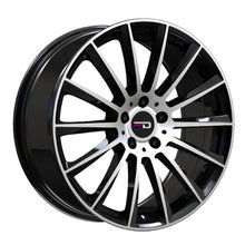 Charger l'image dans la galerie, SAC1985F45666GBMTO - Euro Design Sacco 19X8.5 5X112 ET 45mm Gloss Black And Machined Face - Euro Design Wheels Canada