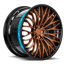 Load image into Gallery viewer, SB1119951384 - Sentali Barrel Forged SB1 19X9.5 5X114.3 38mm Gloss Black Lip / Gloss Bronze Centre - Sentali Barrel Forged Wheels Canada