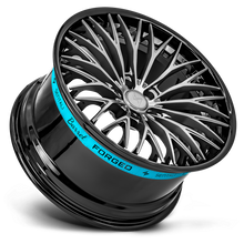 Load image into Gallery viewer, SB1322955352 - Sentali Barrel Forged SB1 22X9.5 5X127 35mm Gloss Black Lip / Matte Gunmetal Centre - Sentali Barrel Forged Wheels Canada