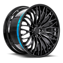 Charger l'image dans la galerie, SB122092251 - Sentali Barrel Forged SB1 20X9 5X112 25mm Gloss Black Lip / Matte Black Centre - Sentali Barrel Forged Wheels Canada
