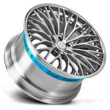 Load image into Gallery viewer, SB1419951384 - Sentali Barrel Forged SB1 19X9.5 5X114.3 38mm Polished Lip / Hyper Silver Centre - Sentali Barrel Forged Wheels Canada