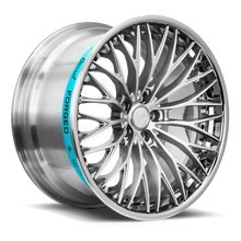 Load image into Gallery viewer, SB1419952251 - Sentali Barrel Forged SB1 19X9.5 5X112 25mm Polished Lip / Hyper Silver Centre - Sentali Barrel Forged Wheels Canada