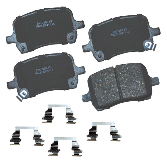 SBC1028 Bendix Premium Ceramic Disc Brake Pads Bendix Canada