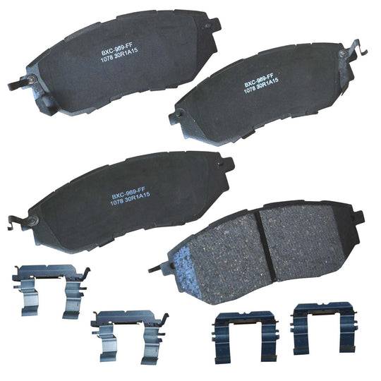 SBC1078 Bendix Premium Ceramic Disc Brake Pads Bendix Canada