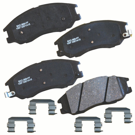 SBC1097 Bendix Premium Ceramic Disc Brake Pads Bendix Canada