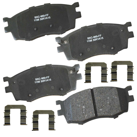 SBC1156 Bendix Premium Ceramic Disc Brake Pads Bendix Canada