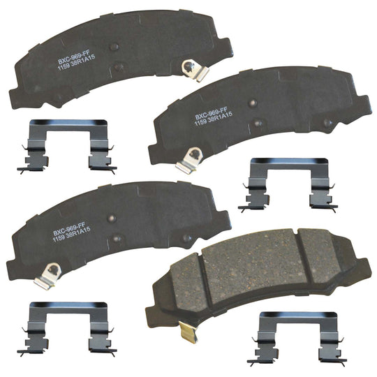 SBC1159 Bendix Premium Ceramic Disc Brake Pads Bendix Canada