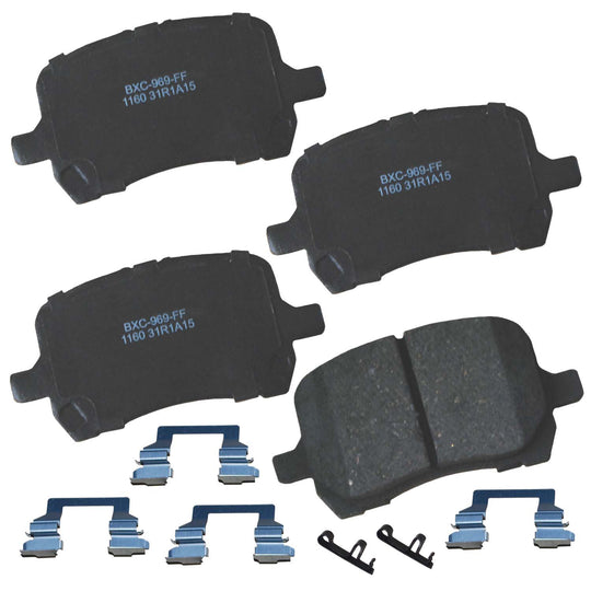 SBC1160 Bendix Premium Ceramic Disc Brake Pads Bendix Canada