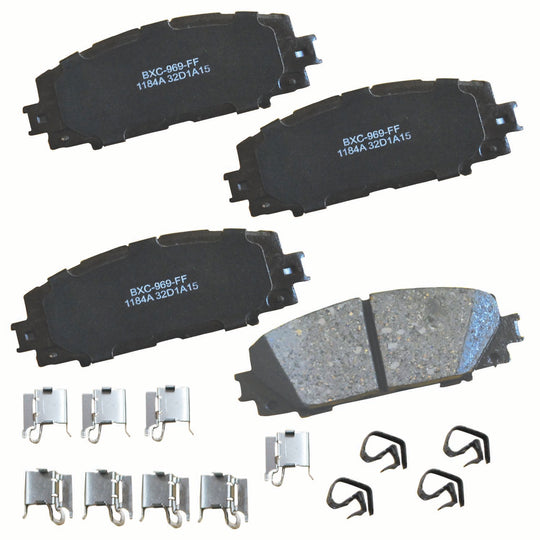 SBC1184A Bendix Premium Ceramic Disc Brake Pads Bendix Canada