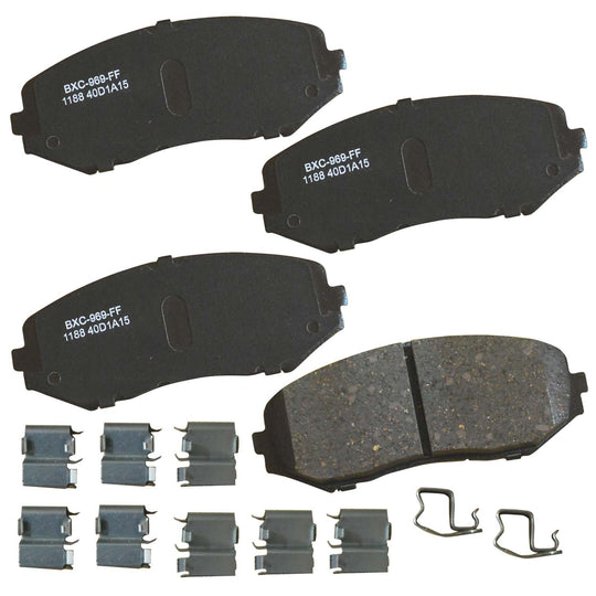 SBC1188 Bendix Premium Ceramic Disc Brake Pads Bendix Canada