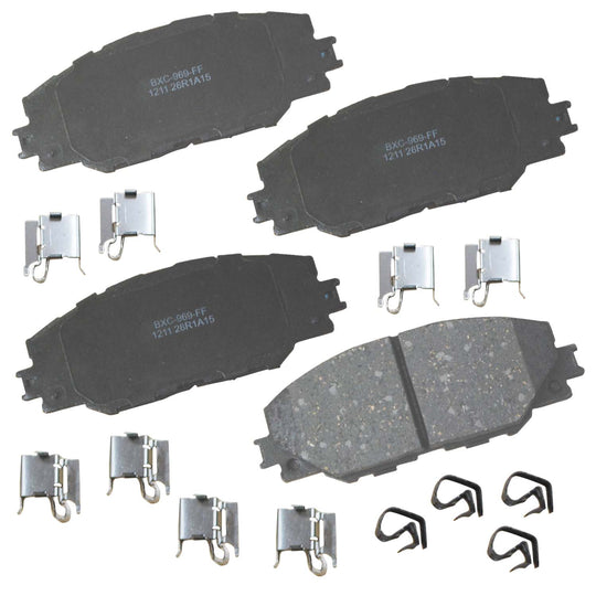 SBC1211 Bendix Premium Ceramic Disc Brake Pads Bendix Canada
