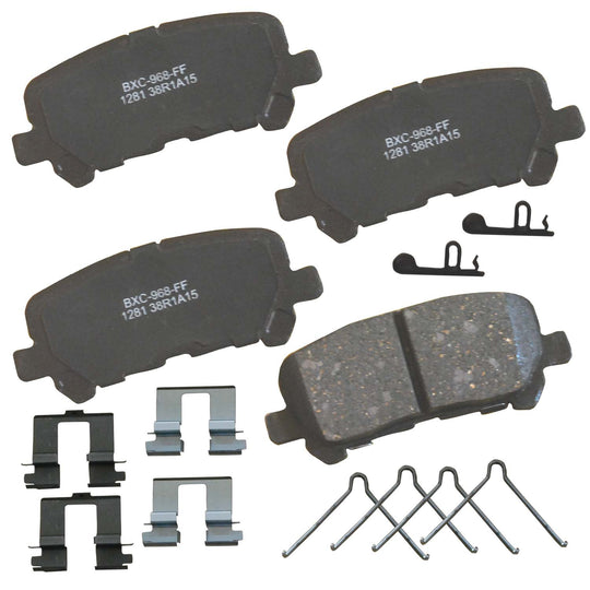 SBC1281 Bendix Premium Ceramic Disc Brake Pads Bendix Canada