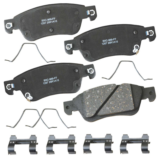 SBC1287 Bendix Premium Ceramic Disc Brake Pads Bendix Canada