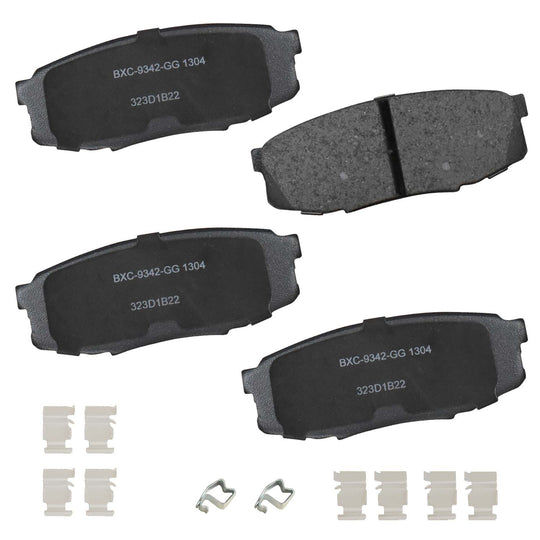 SBC1304 Bendix Premium Ceramic Disc Brake Pads Bendix Canada