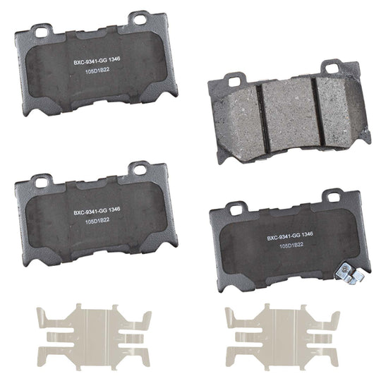 SBC1346 Bendix Premium Ceramic Disc Brake Pads Bendix Canada