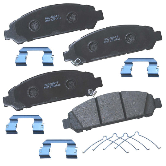 SBC1401 Bendix Premium Ceramic Disc Brake Pads Bendix Canada