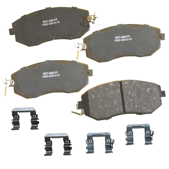 SBC1539 Bendix Premium Ceramic Disc Brake Pads Bendix Canada