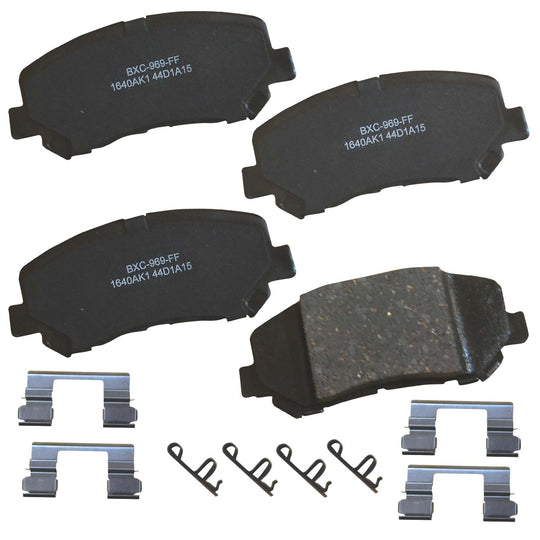 SBC1640AK1 Bendix Premium Ceramic Disc Brake Pads Bendix Canada