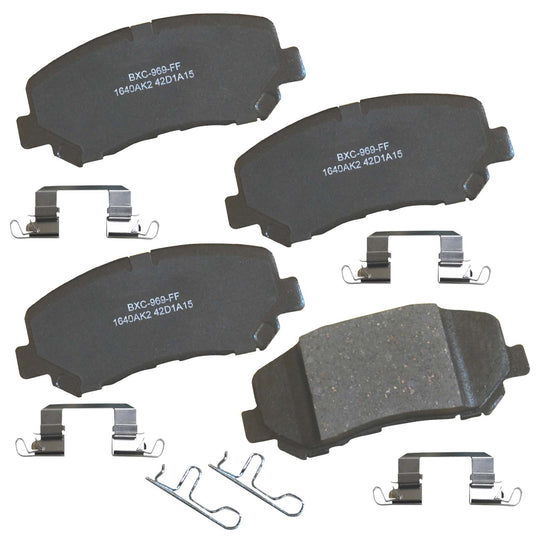 SBC1640AK2 Bendix Premium Ceramic Disc Brake Pads Bendix Canada